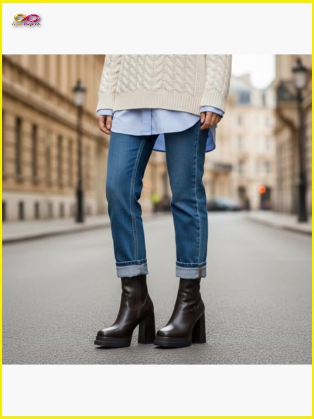 Chunky Platform Ankle Boots Square Toe Combat Booties Y2K Retro Gogo Heels - Picture 2 of 7